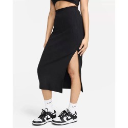 Пола Nike Chill Rib skirt - Black (Black) пола,дамски,поли,и,рокли,nike,chill,rib,skirt,black,(black)