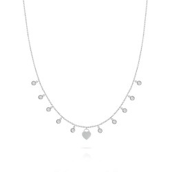 Ops objects Brilliant Attraction Ss necklace - Silver (Silver) бижутерия,ops,objects,brilliant,attraction,ss,necklace,silver,(silver)