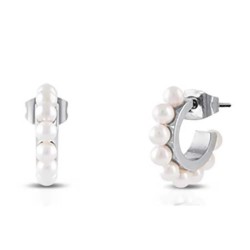 бижутерия,ops,objects,pearly,way,ss,earrings,clear,(white)