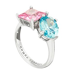 Chiara ferragni J19AVS07010 ring - Pink / Blue бижутерия,chiara,ferragni,j19avs07010,ring,pink,blue