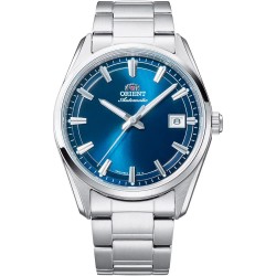 Часовник Orient watches Contemporary Stretto Date watch - Silver (Silver Grey / Blue) часовник,часовници,orient,watches,contemporary,stretto,date,watch,silver,(silver,grey,blue)