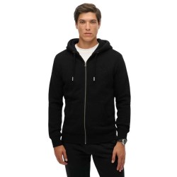 Блуза Superdry Vintage Logo Embroidered half zip sweatshirt - Black (Black) блуза,мъжки,пуловери,superdry,vintage,logo,embroidered,half,zip,sweatshirt,black,(black)