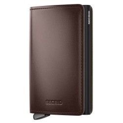 портфейли,и,портмонета,secrid,slimwallet,dusk,leather,wallet,dark,brown+
