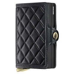 портфейли,и,портмонета,secrid,twinwallet,emboss,diamond,leather,wallet,black+