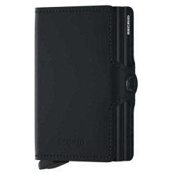 Secrid Twinwallet Matte leather wallet - Black (Black) портфейли,и,портмонета,secrid,twinwallet,matte,leather,wallet,black,(black)