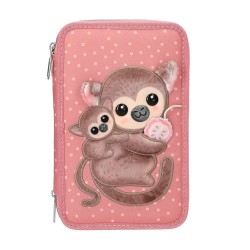 канцеларски,принадлежности,topmodel,juicy,413323,pencil,case,pink,orange