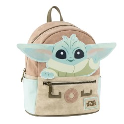Раница Cerdá The Mandalorian Casual Fashion Leatherette Grogu 22x24x11.5 cm backpack - Beige (Multicolor) раница,раници,cerdá,the,mandalorian,casual,fashion,leatherette,grogu,22x24x11.5,cm,backpack,beige,(multicolor)
