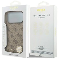 Guess 4G Charms Collection MagSafe iPhone 17 Pro Max phone case - Brown (Brown) други,аксесоари,guess,4g,charms,collection,magsafe,iphone,17,pro,max,phone,case,brown,(brown)