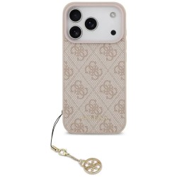 Guess 4G Charms Collection MagSafe iPhone 17 Pro phone case - Pink (Pink) други,аксесоари,guess,4g,charms,collection,magsafe,iphone,17,pro,phone,case,pink,(pink)