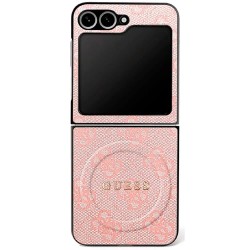 Guess 4G Classic MagSafe Galaxy Z Flip7 phone case - Pink (Pink) други,аксесоари,guess,4g,classic,magsafe,galaxy,z,flip7,phone,case,pink,(pink)