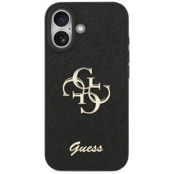 Guess 4G Strap 4G Classic Logo iPhone 17 phone case - Black (Pink) други,аксесоари,guess,4g,strap,4g,classic,logo,iphone,17,phone,case,black,(pink)