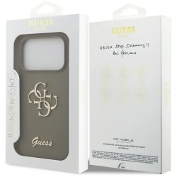 други,аксесоари,guess,big,4g,script,iphone,17,pro,phone,case,brown,(brown)