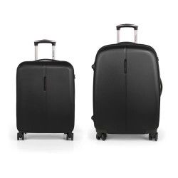Gabol Paradise XP Spinner TSA Expandable 105.7L trolley bag 2 units - Black (Black) куфари,gabol,paradise,xp,spinner,tsa,expandable,105.7l,trolley,bag,2,units,black,(black)