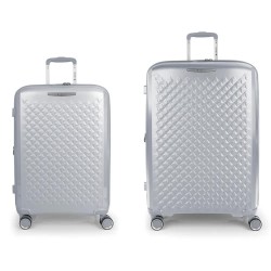 куфари,gabol,queens,spinner,tsa,expandable,182.1l,trolley,bag,2,units,silver,(silver)