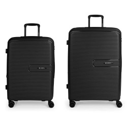 куфари,gabol,steady,spinner,expandable,157l,trolley,bag,2,units,black,(black)