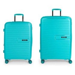 куфари,gabol,steady,spinner,expandable,157l,trolley,bag,2,units,green,(turquoise)