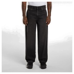 дънки,мъжки,панталони,дамски,панталони,dickies,958,baggy,tapered,work,jeans,black,(black,wash,faded)