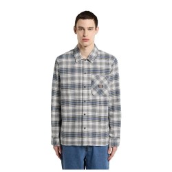 карирана,риза,мъжки,ризи,dickies,forest,check,long,sleeve,shirt,grey,(charcoal)