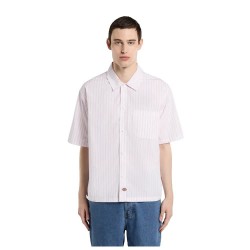 риза,с,къс,ръкав,дамски,ризи,мъжки,ризи,dickies,venedocia,stripe,short,sleeve,shirt,white,(white)