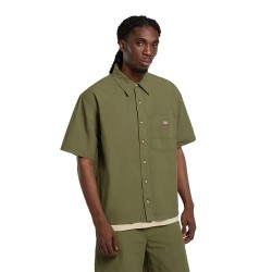 Риза с къс ръкав Dickies Vernal short sleeve shirt - Green (Cypress) риза,с,къс,ръкав,дамски,ризи,мъжки,ризи,dickies,vernal,short,sleeve,shirt,green,(cypress)