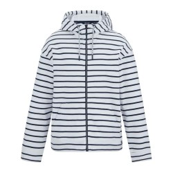 блуза,дамски,блузи,regatta,bayletta,full,zip,sweatshirt,white,(white,navy,stripe)
