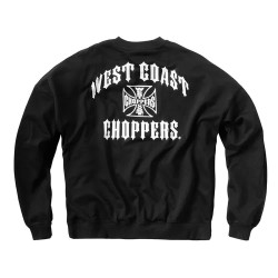 блуза,мъжки,пуловери,дамски,пуловери,west,coast,choppers,iron,oversized,heavyweight,sweatshirt,black,(black)