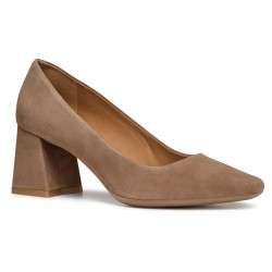 Обувки Geox Giselda heel shoes - Brown (Mud) обувки,дамски,обувки,geox,giselda,heel,shoes,brown,(mud)