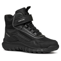 Обувки Geox Simbyos Abx boots - Black (Black / Dark Grey) обувки,дамски,боти,дамски,високи,обувки,за,ходене,geox,simbyos,abx,boots,black,(black,dark,grey)