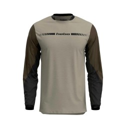 блуза,с,дълъг,ръкав,мъжки,тениски,дамски,тениски,hebo,tech,long,sleeve,jersey,grey,(kakhi)