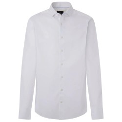 Риза с дълъг ръкав Hackett Magic long sleeve shirt refurbished - White (White) риза,с,дълъг,ръкав,мъжки,ризи,hackett,magic,long,sleeve,shirt,refurbished,white,(white)