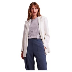 Сако Pieces Bossy blazer refurbished - White (Cloud Dancer) сако,дамски,сака,pieces,bossy,blazer,refurbished,white,(cloud,dancer)