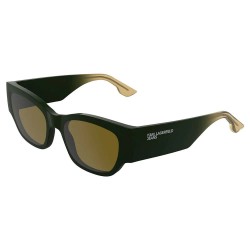 Слънчеви очила Karl lagerfeld KLJ6168SN sunglasses - Black (Shiny Khaki) слънчеви,очила,слънчеви,очила,karl,lagerfeld,klj6168sn,sunglasses,black,(shiny,khaki)