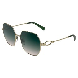 слънчеви,очила,слънчеви,очила,longchamp,lo187s,woman,sunglasses,gold,gradient,green,rose