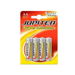 батерии,jupiter,ju040306,alkaline,battery,4,units,black