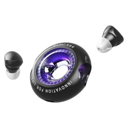 слушалки,слушалки,vention,tiny,t17,wireless,earphones,black