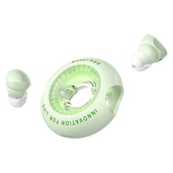 слушалки,слушалки,vention,tiny,t17,wireless,earphones,green