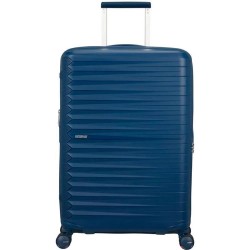 American tourister FastForward Spinner trolley bag 67-77L - Navy Blue куфари,american,tourister,fastforward,spinner,trolley,bag,67,77l,navy,blue