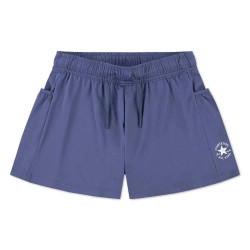 Детски къси панталони Converse kids Drapey Side Pocket shorts - Blue (Indigo Storm) детски,къси,панталони,мъжки,панталони,дамски,панталони,converse,kids,drapey,side,pocket,shorts,blue,(indigo,storm)