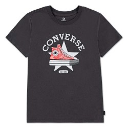 детска,тениска,мъжки,тениски,дамски,тениски,converse,kids,sneaker,graphic,short,sleeve,t,shirt,black,(dark,matter)