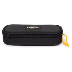 канцеларски,принадлежности,eastpak,oval,single,pencil,case,black,(kontrast,mango)
