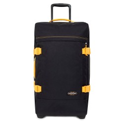 куфари,eastpak,tranverz,l,121l,trolley,bag,black,(kontrast,mango)