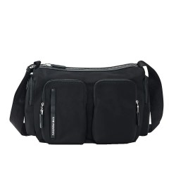Mandarina duck Hunter cargo crossbody - Black (Black) всички,чанти,mandarina,duck,hunter,cargo,crossbody,black,(black)