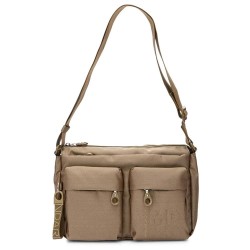 Mandarina duck Md20 multipockets crossbody - Brown (Oil) всички,чанти,mandarina,duck,md20,multipockets,crossbody,brown,(oil)