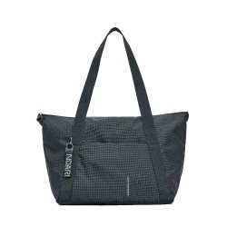 пазарска,чанта,всички,чанти,mandarina,duck,md20,qmt44,shopper,bag,black,grey,(scarab)