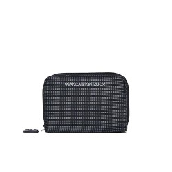 портфейли,и,портмонета,mandarina,duck,md20,small,zip,wallet,black,(scarab)