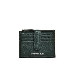 Mandarina duck Mellow leather card 1 wallet - Green (Pine Green) портфейли,и,портмонета,mandarina,duck,mellow,leather,card,1,wallet,green,(pine,green)