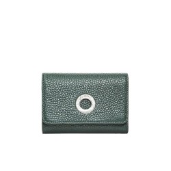 портфейли,и,портмонета,mandarina,duck,mellow,leather,trifold,wallet,pine,green