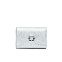 портфейли,и,портмонета,mandarina,duck,mellow,metal,medium,trifold,wallet,silver