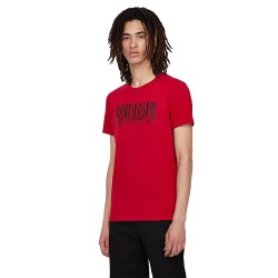 Тениска Armani ZJV5Z short sleeve T-shirt - Red (Red) тениска,мъжки,тениски,armani,zjv5z,short,sleeve,t,shirt,red,(red)