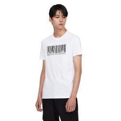 Тениска Armani ZJV5Z short sleeve T-shirt - White (White) тениска,мъжки,тениски,armani,zjv5z,short,sleeve,t,shirt,white,(white)